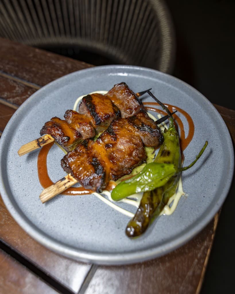 GRILLED STEAK SKEWER